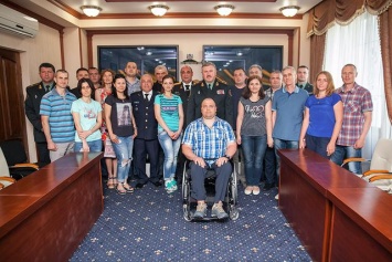 В Тбилиси на реабилитацию отправились 15 военнослужащих, получивших ранения в ходе АТО