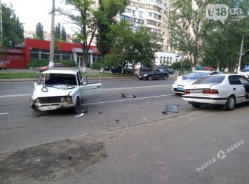В Суворовском районе Одессы произошло ДТП (фото)