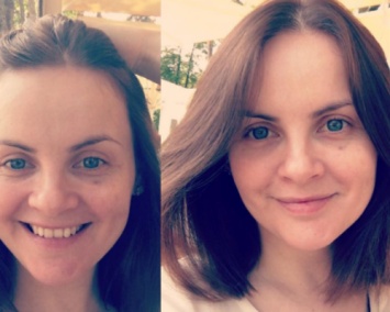 33-летняя Юлия Проскурякова выложила фото без макияжа