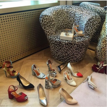 Ксения Собчак показала часть своей коллекции туфель