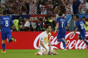 Хорватия обыграла Испанию и вышла в плей-офф ЧЕ с первого места в группе