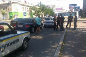 В результате ДТП в Бердянске пострадал полицейский автомобиль