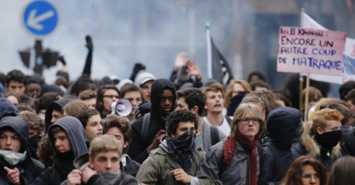 Французская полиция запретила демонстрацию профсоюзов