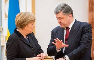 Порошенко и Меркель обсудили Минские соглашения и санкции в отношении РФ