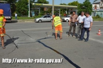 В Кировограде внедряют новою технологию ремонта дорог