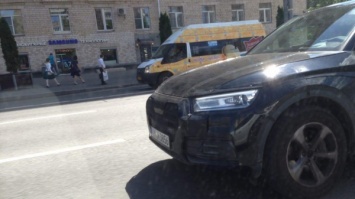 На улицах Москвы тестируют абсолютно новый Audi Q5