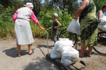 Красногоровка: помощь мирным жителям прифронтового города