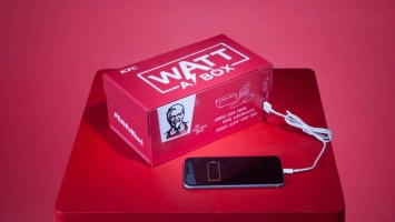 KFC выпустила в Индии упаковки бургеров с функцией зарядного устройства