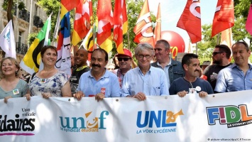 Во Франции прошли демонстрации против трудовой реформы