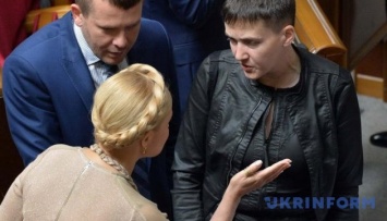 Тимошенко назвала три пункта, по которым не согласна с Савченко