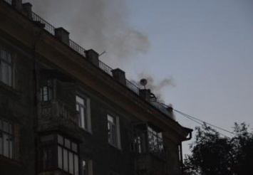 На Яворницкого горел дом 1937 года постройки: 156 жителей эвакуировали