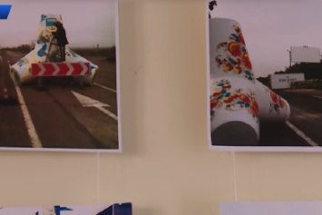 Выставку картин из прифронтового Мариуполя показали в Запорожье (ВИДЕО)