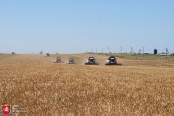 В Крыму в жатве - 2016 задействовано более 500 единиц зерноуборочной техники (ФОТО)