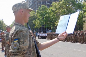 Николаевские курсанты Учебного центра ВМС приняли присягу (ФОТО, ВИДЕО)