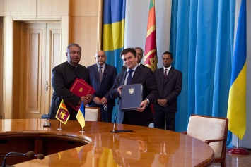 Украина и Шри-Ланка подписали договоры о выдаче правонарушителей и передаче осужденных