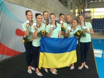 Украинки получили "серебро" на юниорском ЧЕ по синхронному плаванию