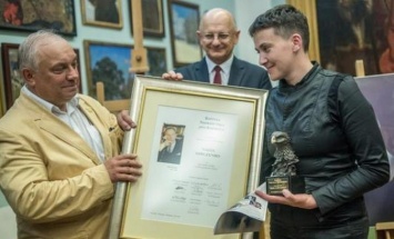 Савченко в Люблине получила престижную премию "Орел" Яна Карского