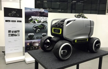 Volkswagen LUNA - концепт беспилотного автомобиля со встроенным дроном