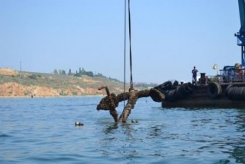 Подводный музей в Черноморске пострадал от вандалов (+видео)