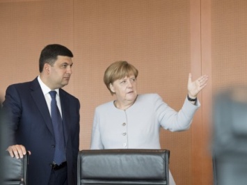 А.Меркель и В.Гройсман обсудили экономическую и политическую ситуацию в Украине