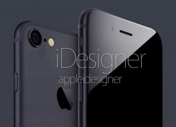 Как будет выглядеть iPhone 7 в новом цвете «Space Black»