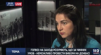 Гопко: После предложений посетить Донецк и Луганск западные партнеры меняют риторику относительно выборов