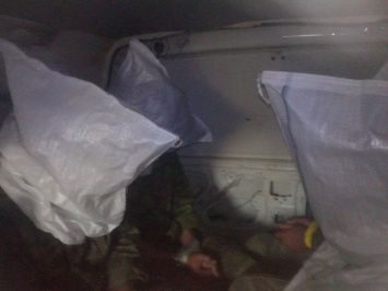 В сети появилось фотография захваченных в плен боевиков
