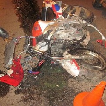 В Орле водитель иномарки протаранил мотоциклиста