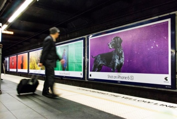 Apple развесила билборды с фотографиями пользователей iPhone 6s по всему миру