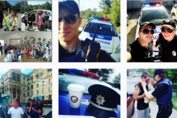 У запорожских патрульных появился собственный Instagram