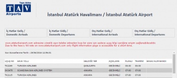 Аэропорт Ататюрка в Стамбуле с перебоями, но работает