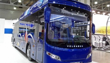 В Волгограде представили первый в РФ беспилотный автобус Volgabus