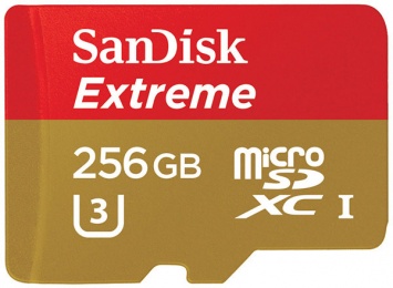 SanDisk представила самую быструю в мире microSD-карту на 256 ГБ