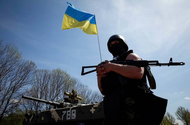 В Крымском в результате боя ранен один украинский воин