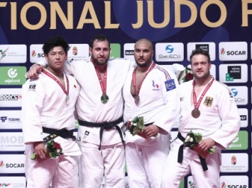 Украинские дзюдоисты завоевали пять медалей на Гран-При в Будапеште