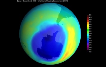Ученые зафиксировали первые признаки восстановления озонового слоя над Антарктидой