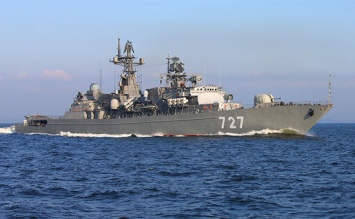 США обвинили российский фрегат "Ярослав Мудрый" в опасных маневрах в Средиземном море