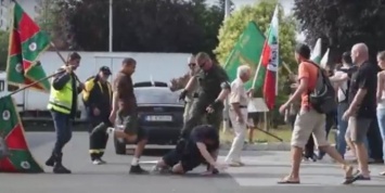 В Болгарии избили украинцев, вышедших протестовать против "Ночных волков"