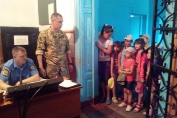 В Краматорске дети попали в полицию (ФОТО)