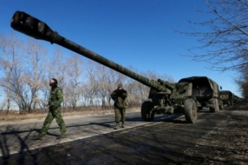 Под Мариуполем боевики обстреляли позиции ВСУ из гаубицы
