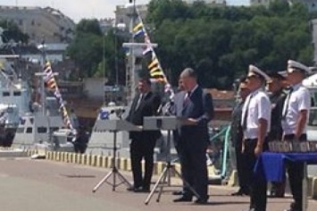 Порошенко в Одессе объявил следующий год в Украине годом флота (ФОТО)