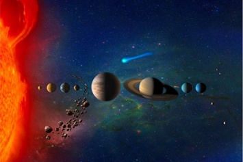 Астрономы нашли "песнь льда и пламени" в рождении Солнечной системы