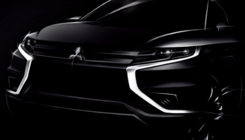 В Сети размещен первый тизер будущего кроссовер-купе Mitsubishi