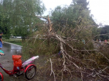 На Измаил в Одесской области обрушилась стихия (фото)
