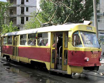 В столице заблокировано движение ряда трамваев