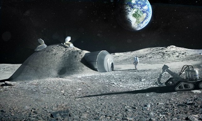 ESA собирается заменить МКС лунной базой