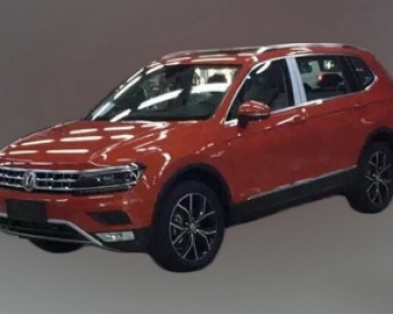 Volkswagen засветил удлиненный Tiguan XL (ФОТО)