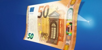 ЕЦБ представил новую банкноту номиналом 50 евро