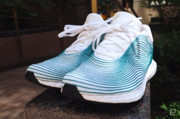 Adidas выпустили кроссовки из переработанного мусора (фото)