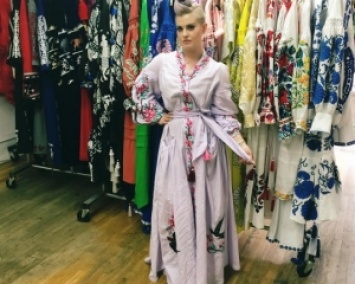 Келли Осборн в вышиванке назвала Украину сердцем моды (ФОТО)